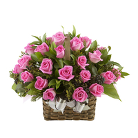 분홍꽃바구니 상품이미지