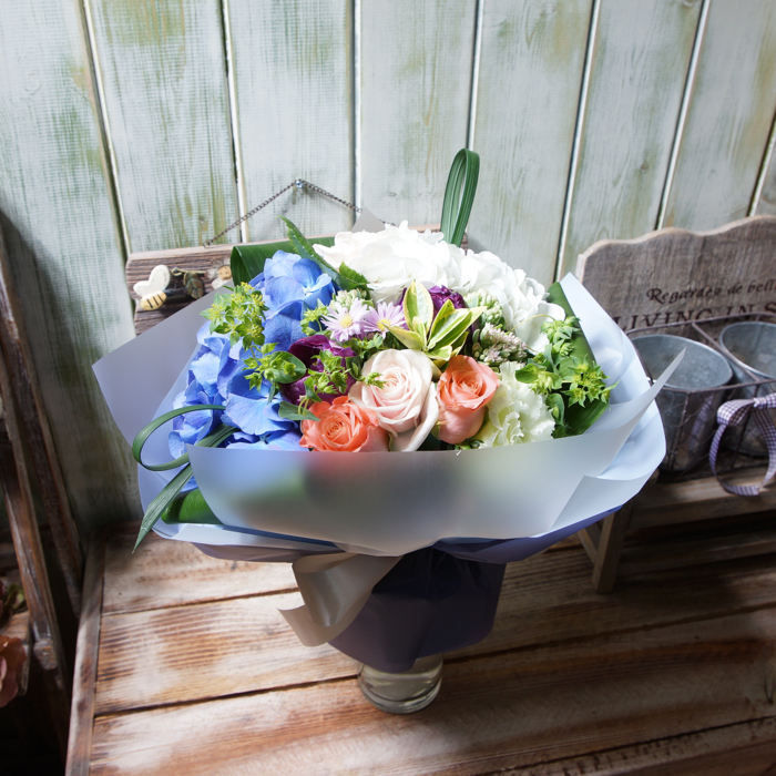 수국꽃다발 4호