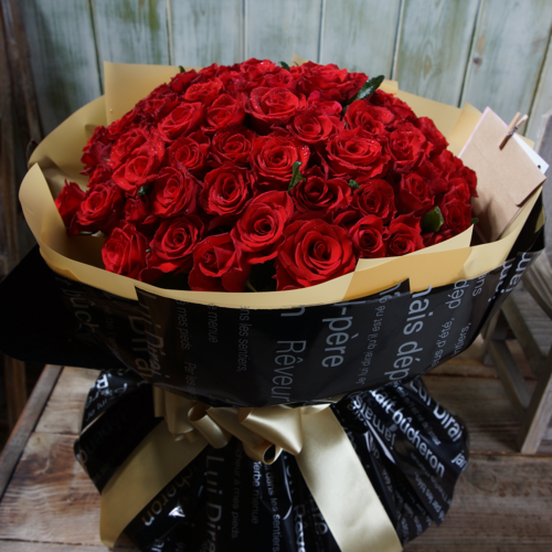 장미꽃다발(100송이) 2호