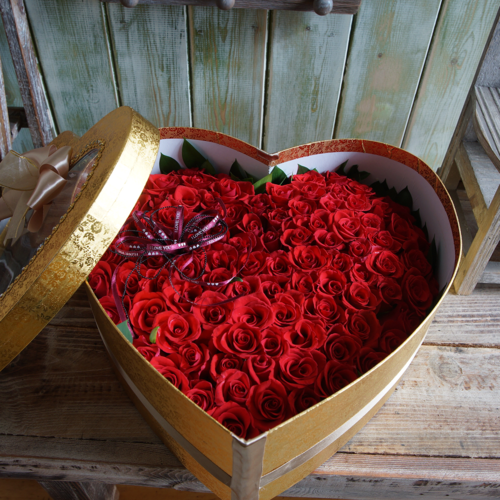 하트박스 (100송이)