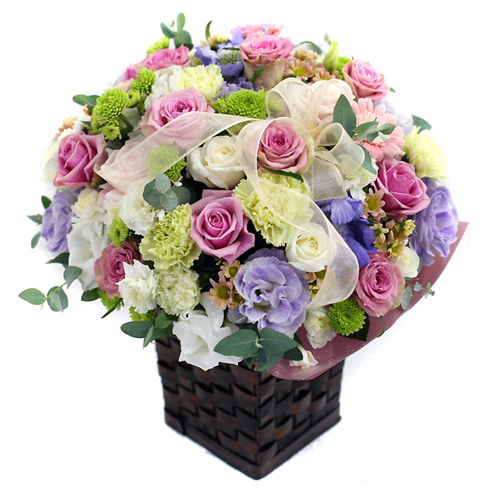 로맨틱꽃바구니