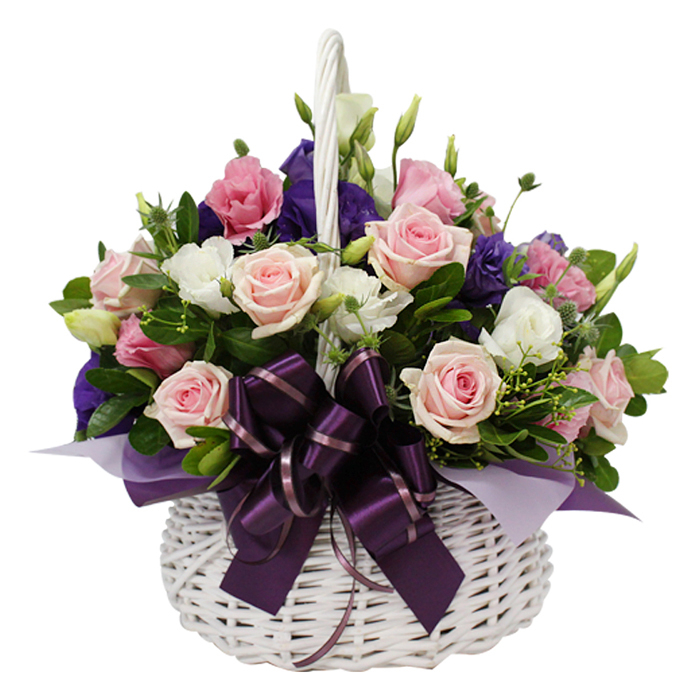 로즈가든꽃바구니