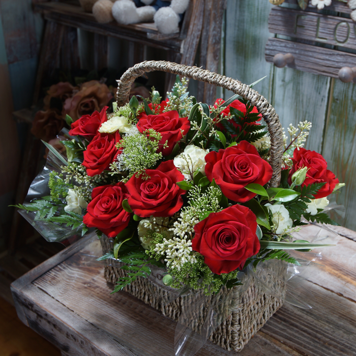 혼합꽃바구니 3호