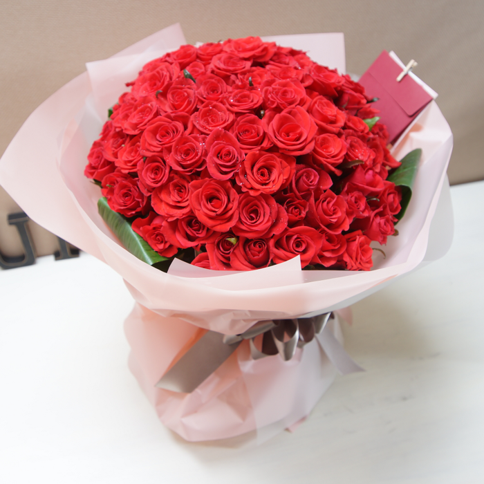장미꽃다발(100송이) 3호