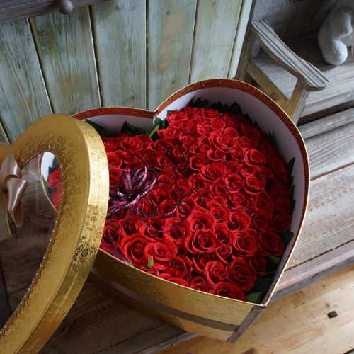 하트박스 (100송이)