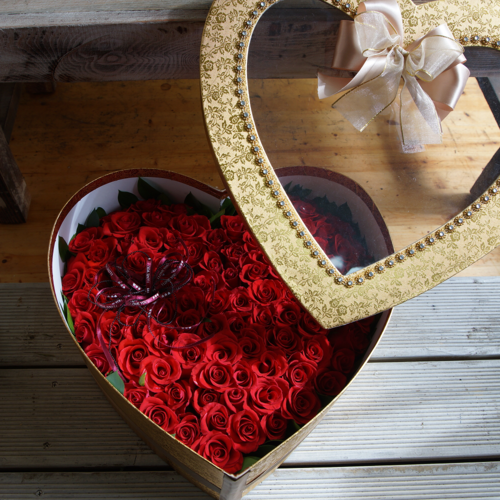 하트박스 (100송이)