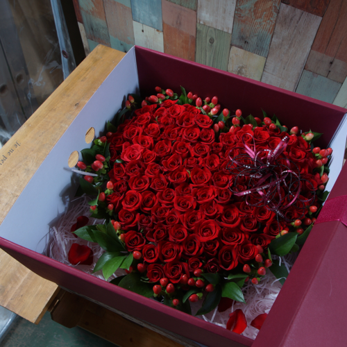 꽃박스 3호(100송이)